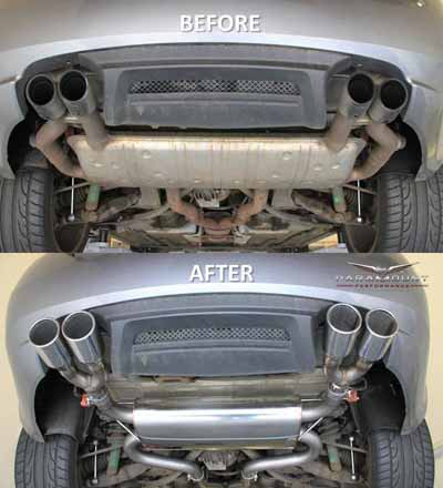 jaguar xkr exhaust upgrade