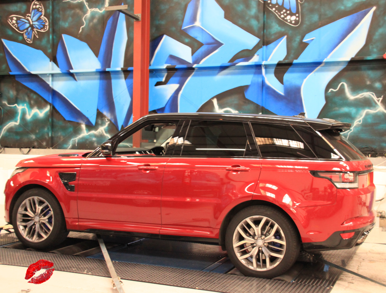 Range Rover SVR engine remap