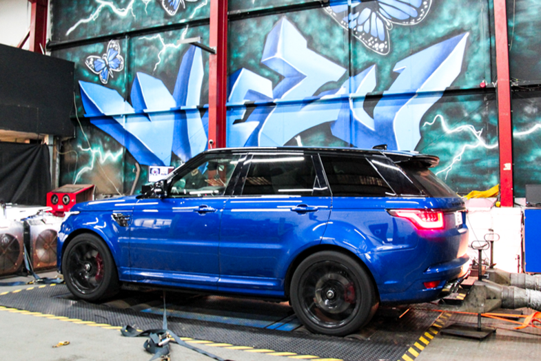 Range Rover SVR Performance Dyno Tuning